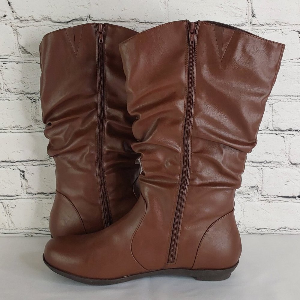 'COMFORTVIEW' 'MELIA' SCRUNCH-TOP BOOTS - Picture 7 of 16